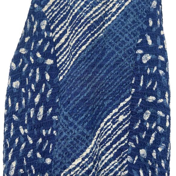 Maxi Dress Womens XS/S Smocked Lightweight Party Event Beachy Coastal Nautical - Picture 4 of 16